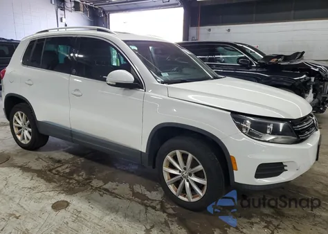 2017 Volkswagen Tiguan Wolfsburg from USA, damaged, VIN WVGSV7AX4HK016261